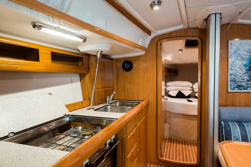 Marina Lazure and yacht