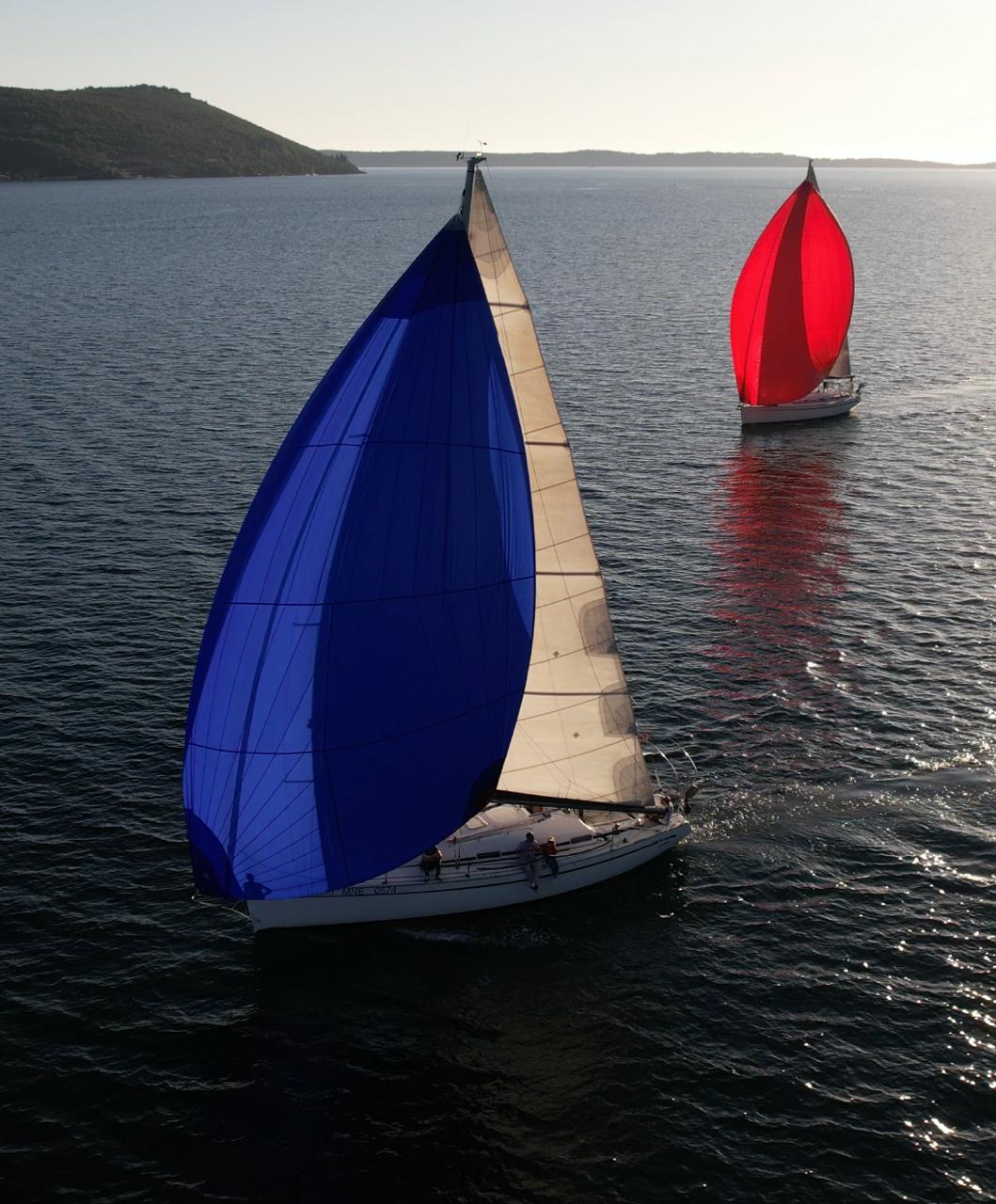 Marina Lazure and yacht