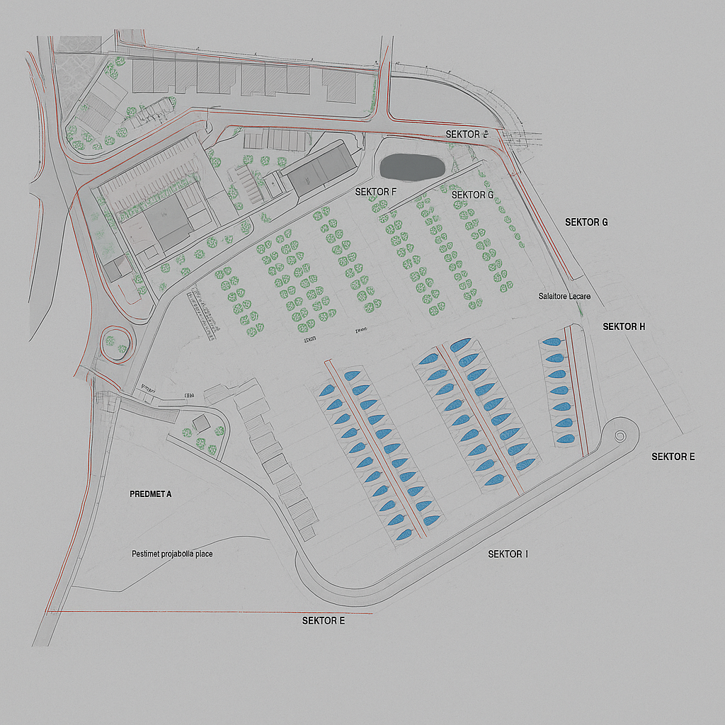 Marina Lazure Map