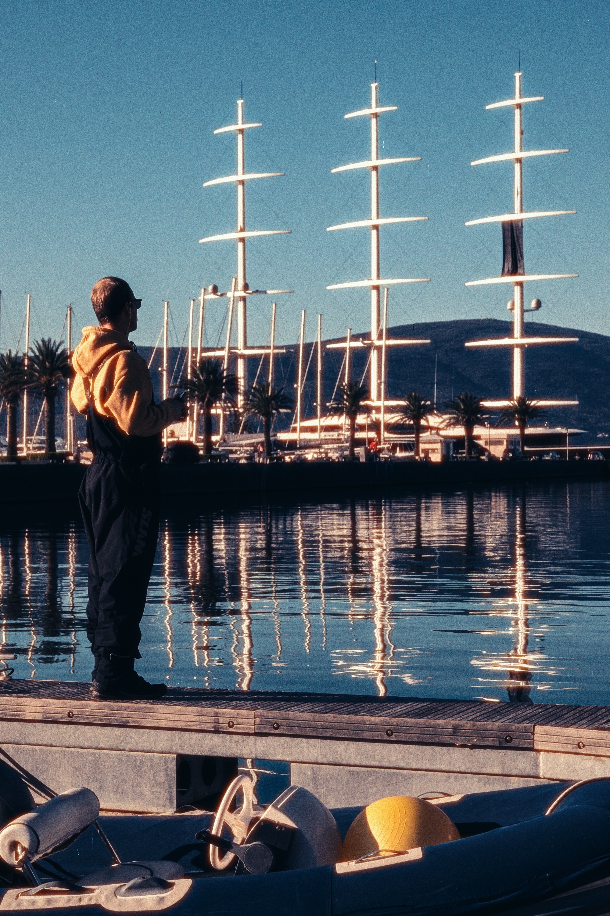Superyachts in Porto Montenegro